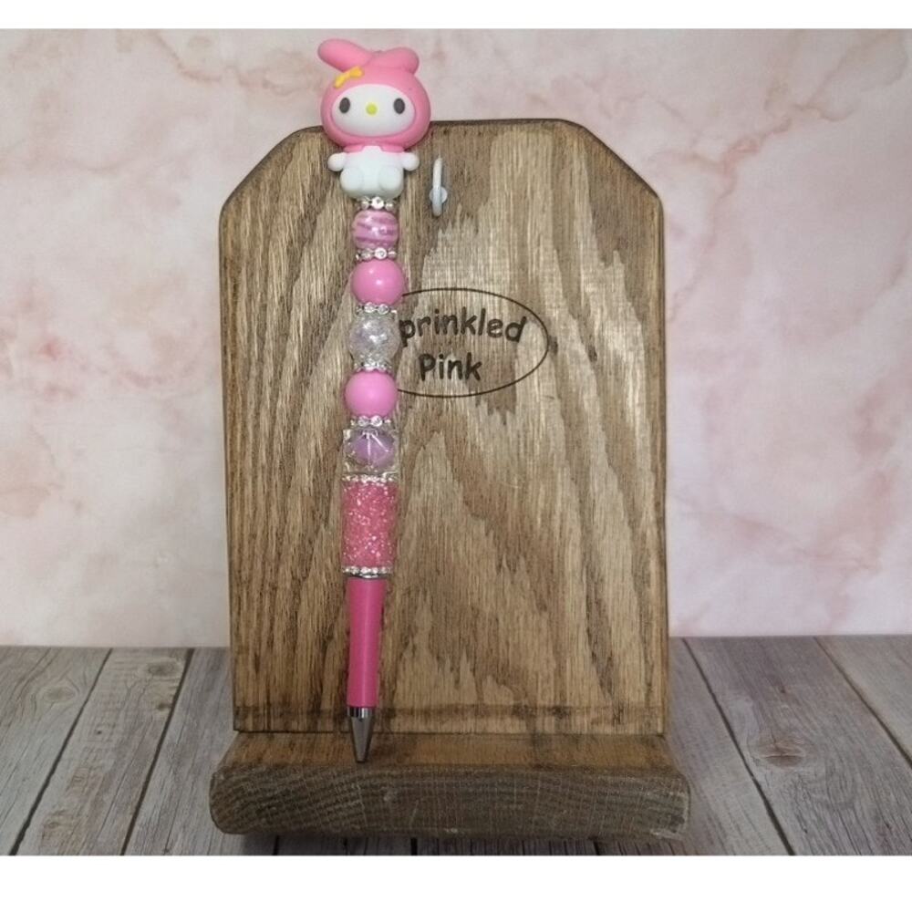 #MEL-898 Handmade Beaded Pen My Melody